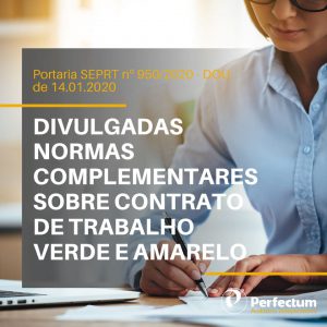 Divulgadas normas complementares sobre contrato de trabalho verde e amarelo